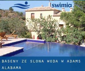 Baseny Ze slona woda w Adams (Alabama)