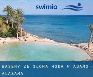 Baseny Ze slona woda w Adams (Alabama)