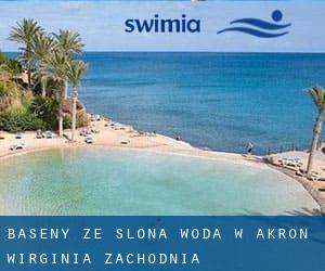 Baseny Ze slona woda w Akron (Wirginia Zachodnia)