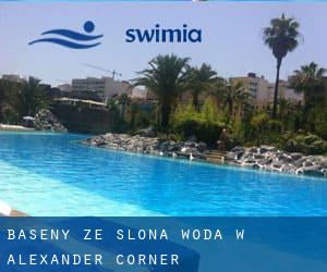 Baseny Ze slona woda w Alexander Corner