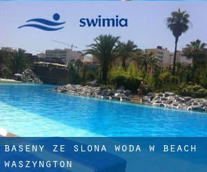 Baseny Ze slona woda w Beach (Waszyngton)