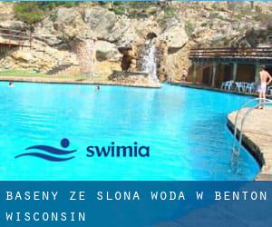 Baseny Ze slona woda w Benton (Wisconsin)