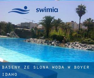 Baseny Ze slona woda w Boyer (Idaho)