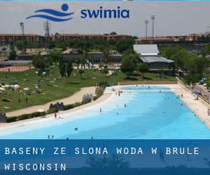 Baseny Ze slona woda w Brule (Wisconsin)