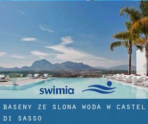 Baseny Ze slona woda w Castel di Sasso