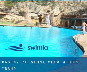 Baseny Ze slona woda w Hope (Idaho)