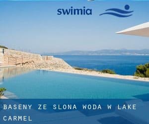 Baseny Ze slona woda w Lake Carmel