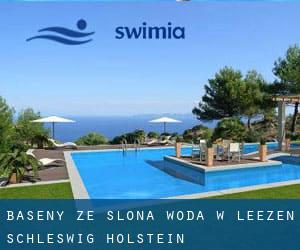 Baseny Ze slona woda w Leezen (Schleswig-Holstein)