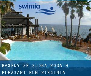 Baseny Ze slona woda w Pleasant Run (Wirginia Zachodnia)