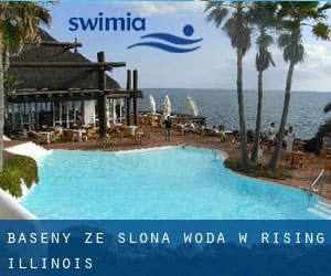 Baseny Ze slona woda w Rising (Illinois)