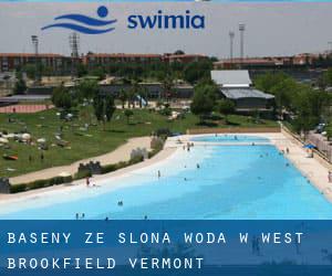 Baseny Ze slona woda w West Brookfield (Vermont)