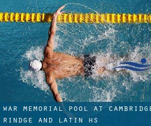 War Memorial Pool at Cambridge Rindge and Latin H.S.